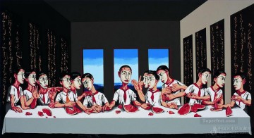 ファンタジー Painting - 最後の晩餐 ファン・リジュン ファンタジー